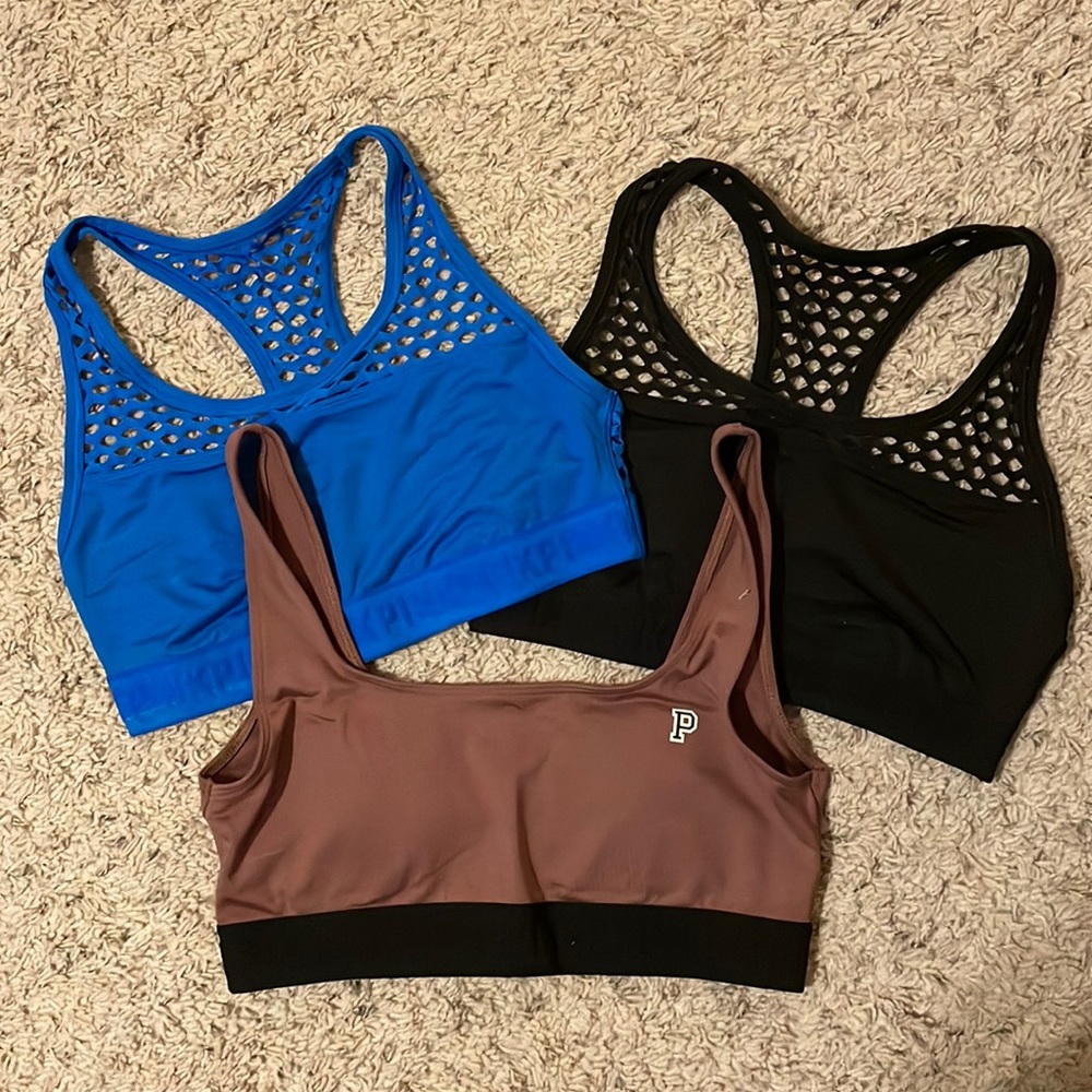 NWOT Setof3 PINK Bras